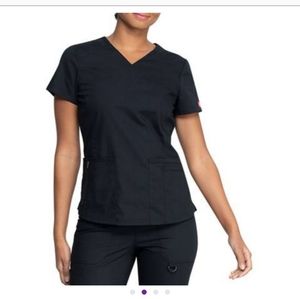 Black Women's Scrub Top   - Dickies Brand Size xL